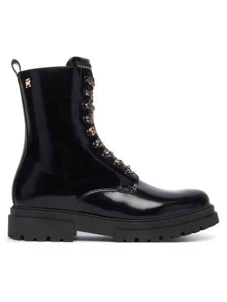 Gležnjarji Tommy Hilfiger D črna