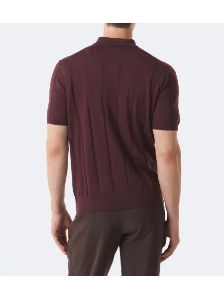 Tricou polo Canali de lână