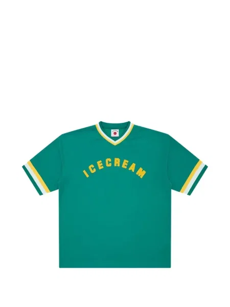 Tričko Icecream s výstřihem do v zelené