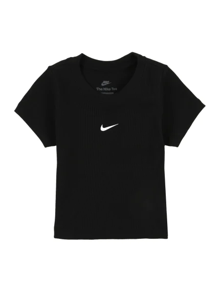 Nike Sportswear Majica crna bijela