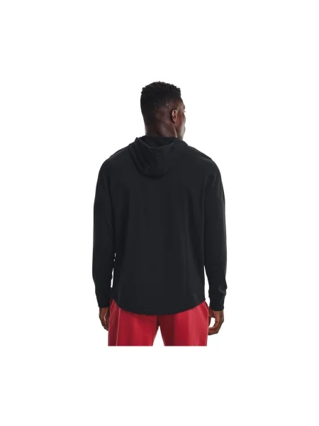 Geacă Under Armour din material terry negru