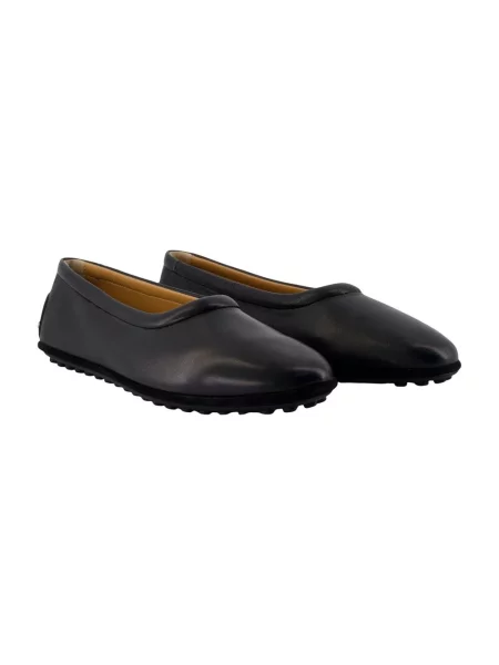 Balerinki Tod's skórzane czarne