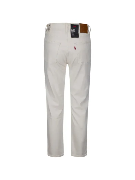 Cropp blugi drepți Levi's® zdrențuiți cu 5 buzunare albastru