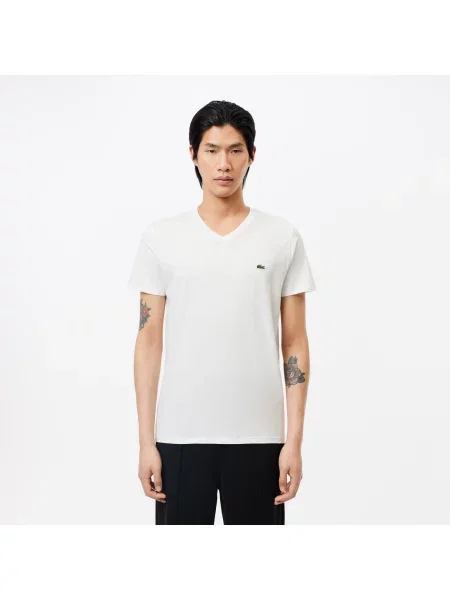Футболка Lacoste біла