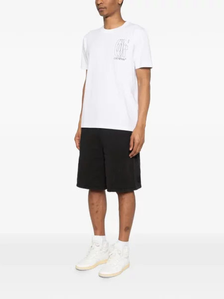Marškinėliai Off-white balta