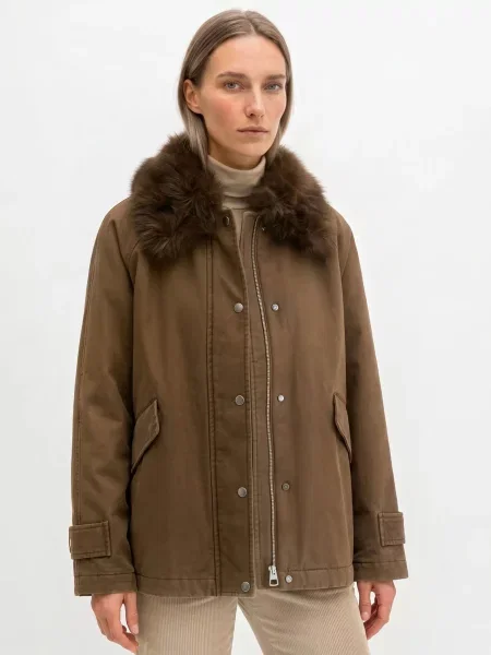 Демісезонна куртка Marc O’Polo коричневий
