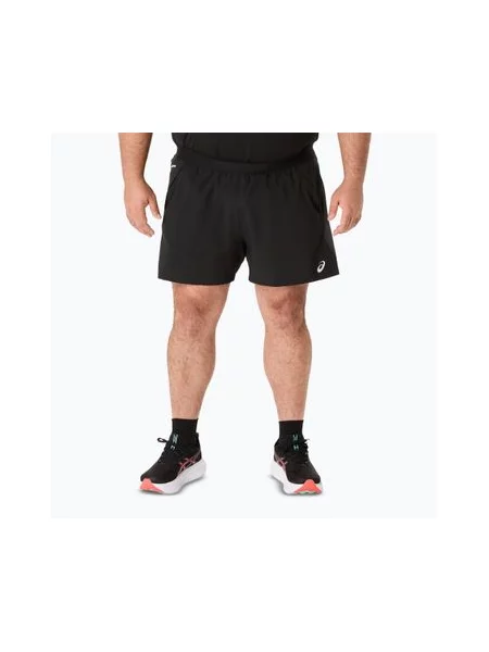 Шорти для бігу ASICS Road performance black/graphite grey чорні