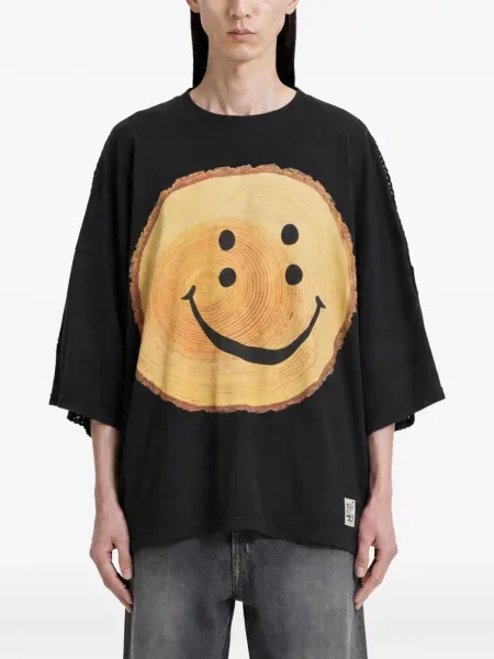 Tricou Kapital plasă negru