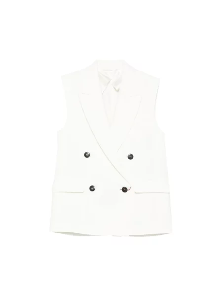 Kamizelka Max Mara Studio biała