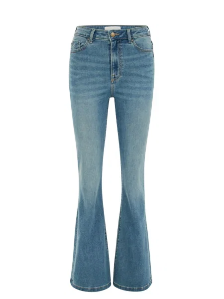 WE Fashion Jeans denim albastru