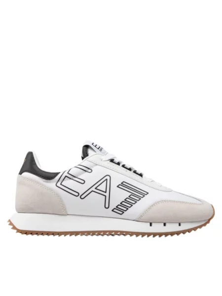 Sneakersy Emporio Armani Ea7 skórzane białe