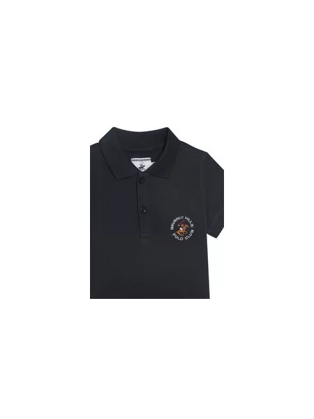 Beverly Hills Polo Club Polo majica Mornarsko Regular Fit modra
