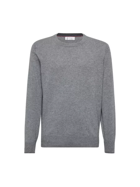 Sweter Brunello Cucinelli szary