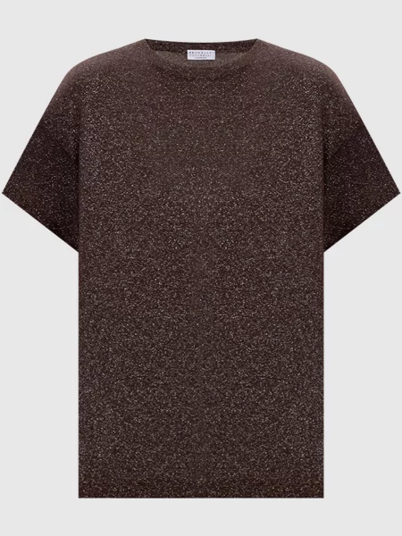 Топ Brunello Cucinelli коричневый