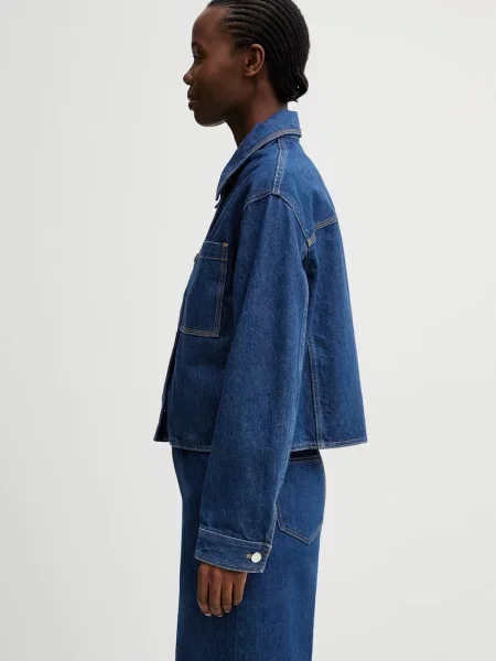 Maison Kitsuné Jachetă pentru femei de denim