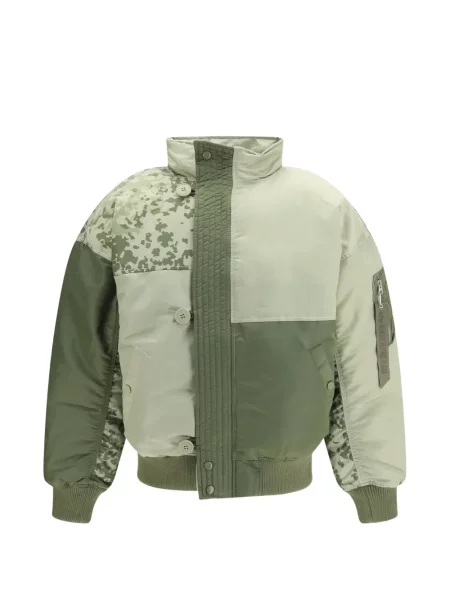 Geacă bomber Alpha Industries cu imagine cu model camuflaj verde