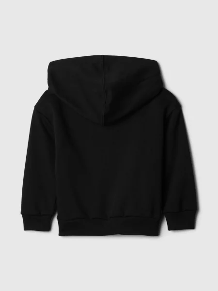 GAP Sweater majica / bijela crna