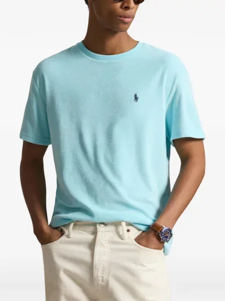 Кожени чорапи Polo Ralph Lauren с отворена пета с пейсли десен бяло