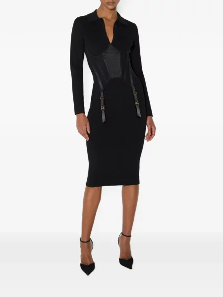 Rochie Elisabetta Franchi tricotate negru