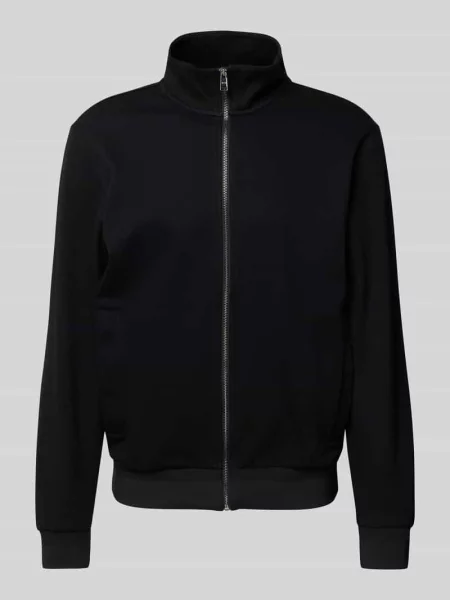 BOSS bluza gładka czarny