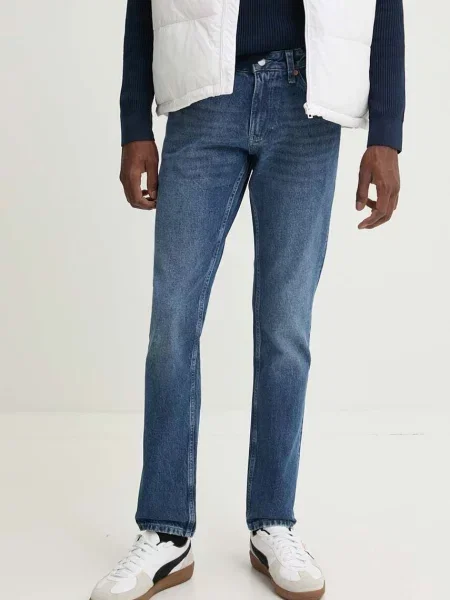 Дънки Tommy Jeans синьо