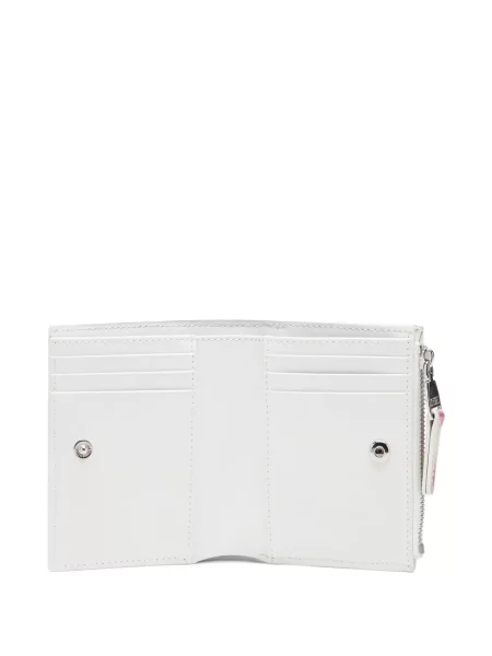 Portofel Diesel cu model floral cu imagine alb