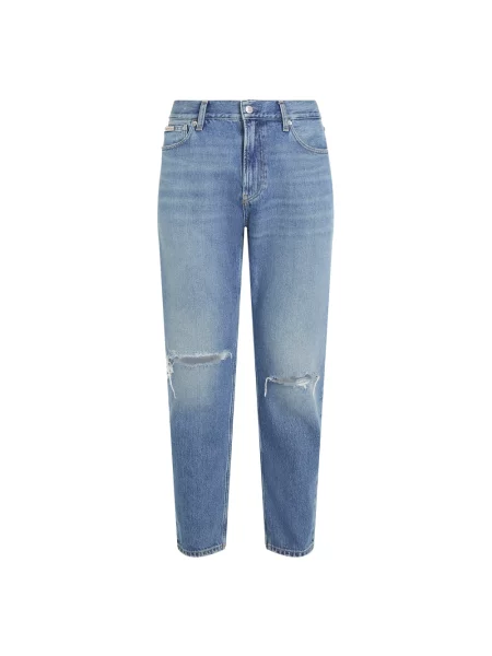 Jeansy Calvin Klein niebieskie