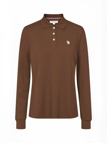 U.S. POLO ASSN. Top UWLise castaniu