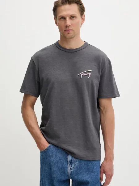 Tommy Jeans T-shirt szara