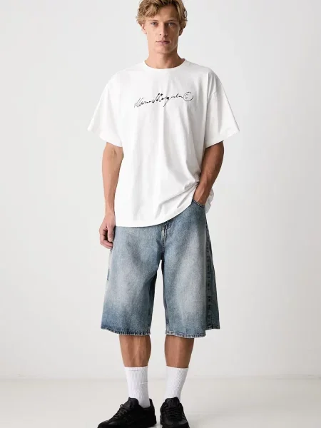 Джинсовые шорты Adidas Originals