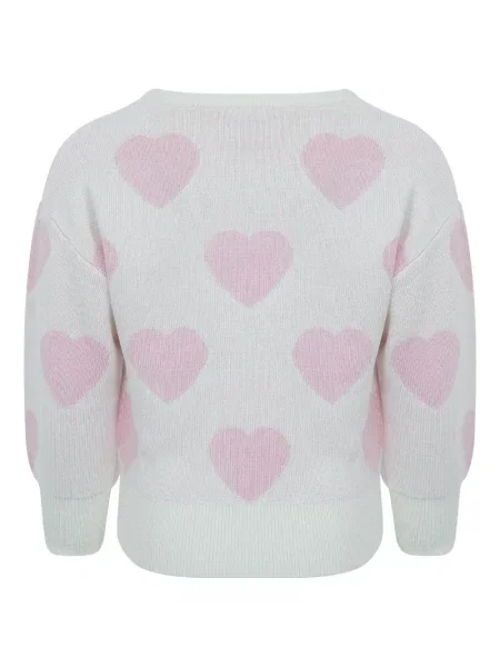 Sweter dziecięcy Lapin House biały