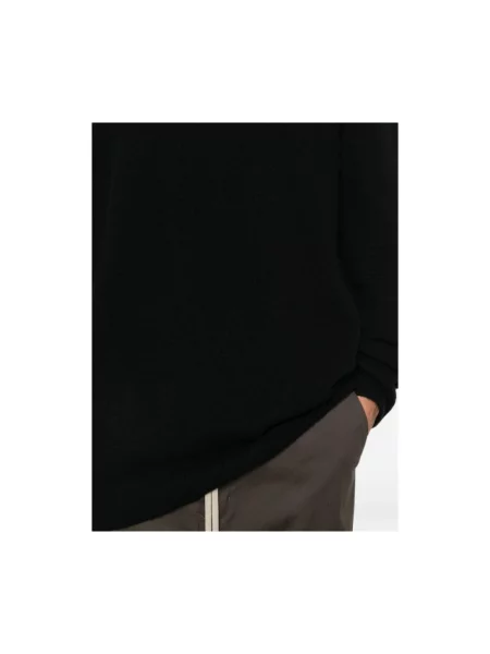 Sweter Rick Owens z kapturem czarny
