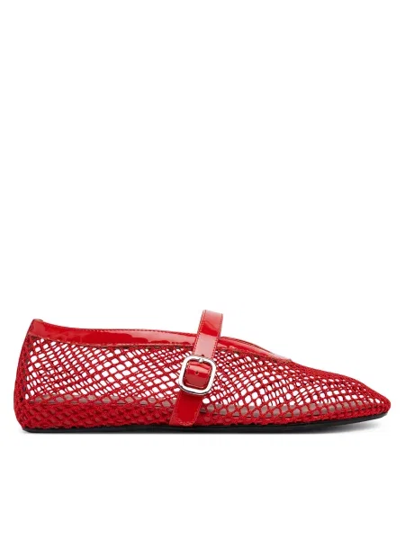 Baleríny Badura červená
