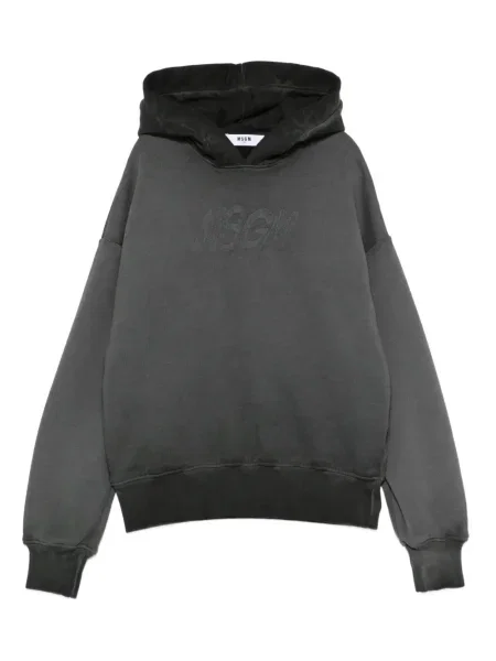 Bluza z kapturem dziecięca Msgm szara