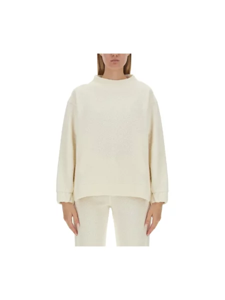 Sweter Parajumpers wełniany biały