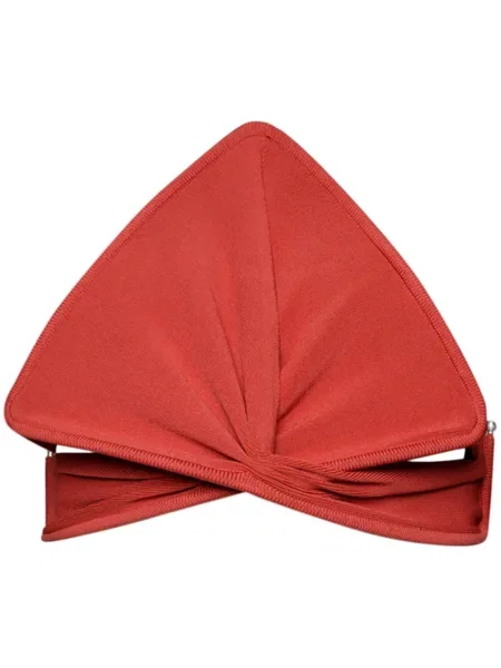 Плетен сутиен Christopher Esber червено