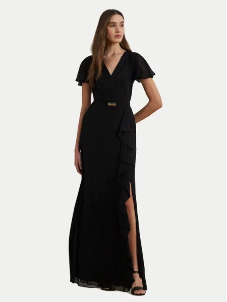 LAUREN RALPH LAUREN Rochie de seară negru