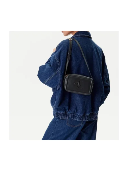 Calvin Klein Geantă poștaș negru