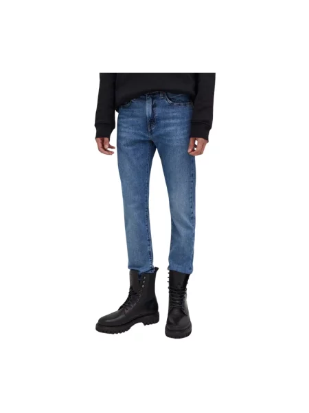 Skinny jeansy skinny Levi's 510 niebieskie