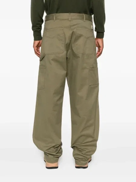 Pantaloni Moncler verde