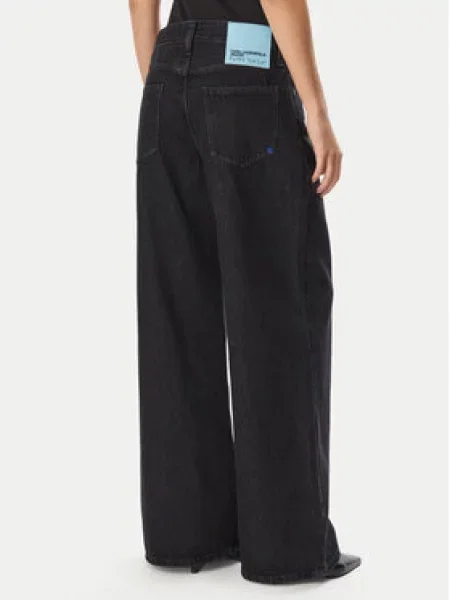 Karl Lagerfeld Jeans Farmer Wide Leg fekete