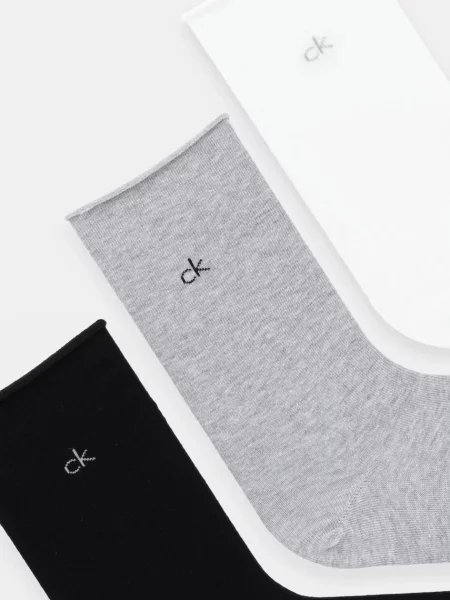Ponožky Calvin Klein biela