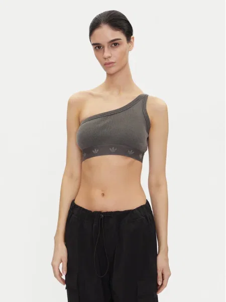 Сутиен Adidas Originals кафяво
