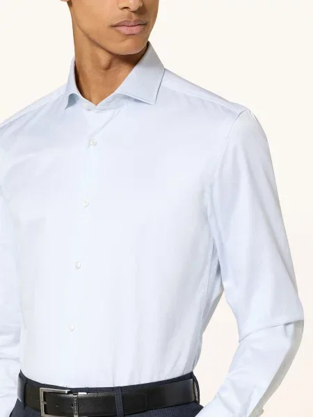 Boss Koszula Hank Slim Fit weiss biała
