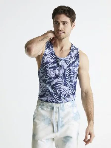 Tricou Celio albastru