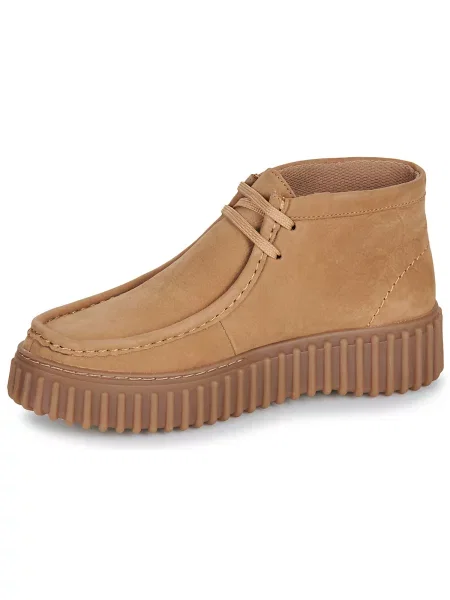 Polobotky Clarks hnědé