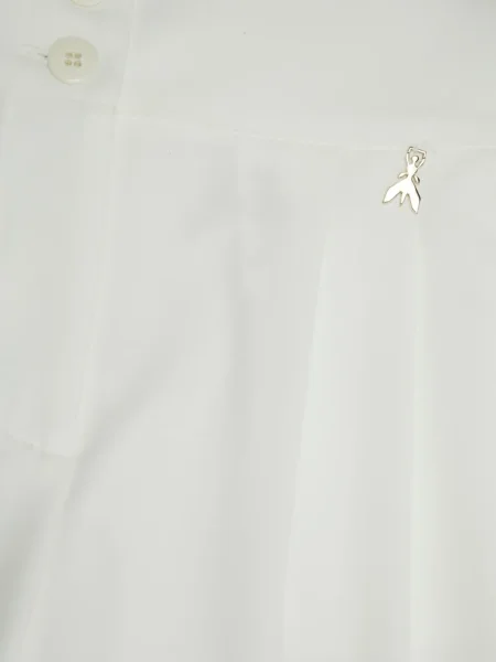 Spodnie palazzo dziecięce Patrizia Pepe Girl białe
