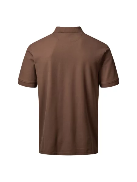 MCS Tricou MCHurst deschis / maro închis albastru