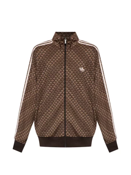 Mikina Adidas hnědá