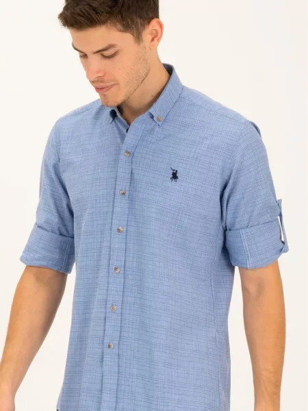 Риза Dewberry синьо